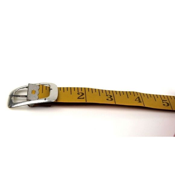 Eddie Bauer BROWN GENUINE LEATHER 3/4"Wd CASUAL DRESS WOMEN'S BELT Sz XL (3M - Picture 10 of 13